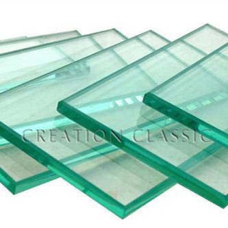19mm Clear Safety Glass Clear Float Building Flat Shower Glass Door Glass
