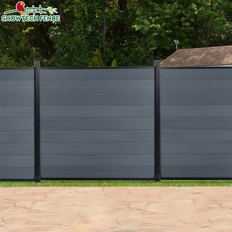 Wood Grain Composite Outdoor Fencing