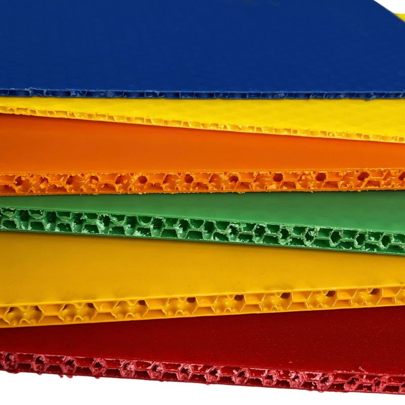 High Rigidity and Durability PP Honeycomb Panels Long-Lasting Applications Honeycomb Sandwich Panel Structural Strength Plastic Honeycomb Panel