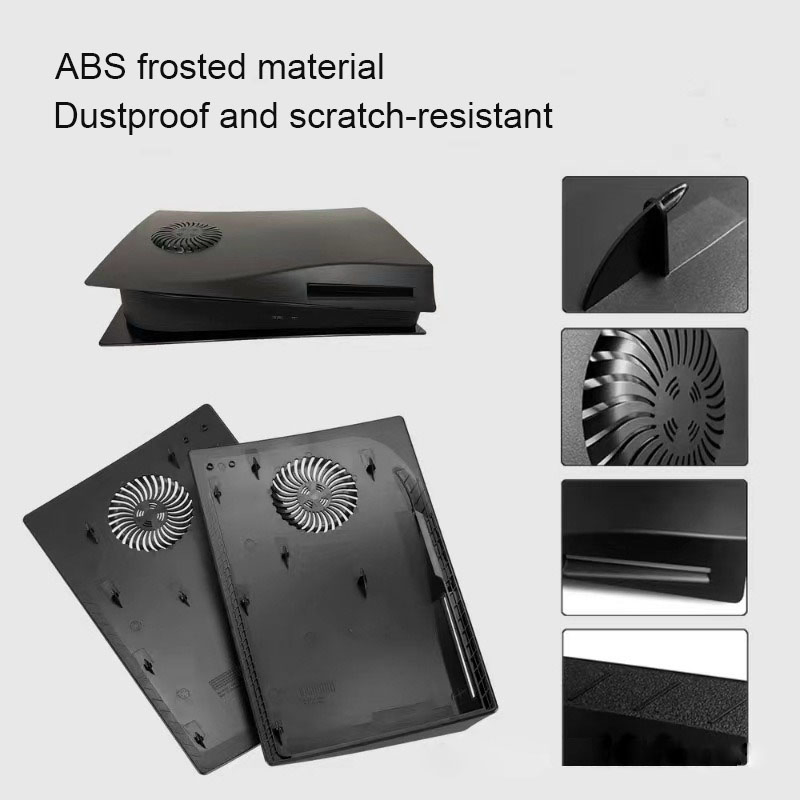 Custom Game Accessories Plastic Faceplate Replacement Cover Panel Plate Shell Cover for PS5 Console Disc Version