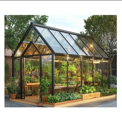 High Quality Factory Outdoor Sunroom Aluminum Sunroom Glass House Customized Factory Direct Sale Sunshine Greenhouse