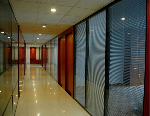 Office Panorama Transparent Glass Partition Wall Office Cubicle for Commercial Area
