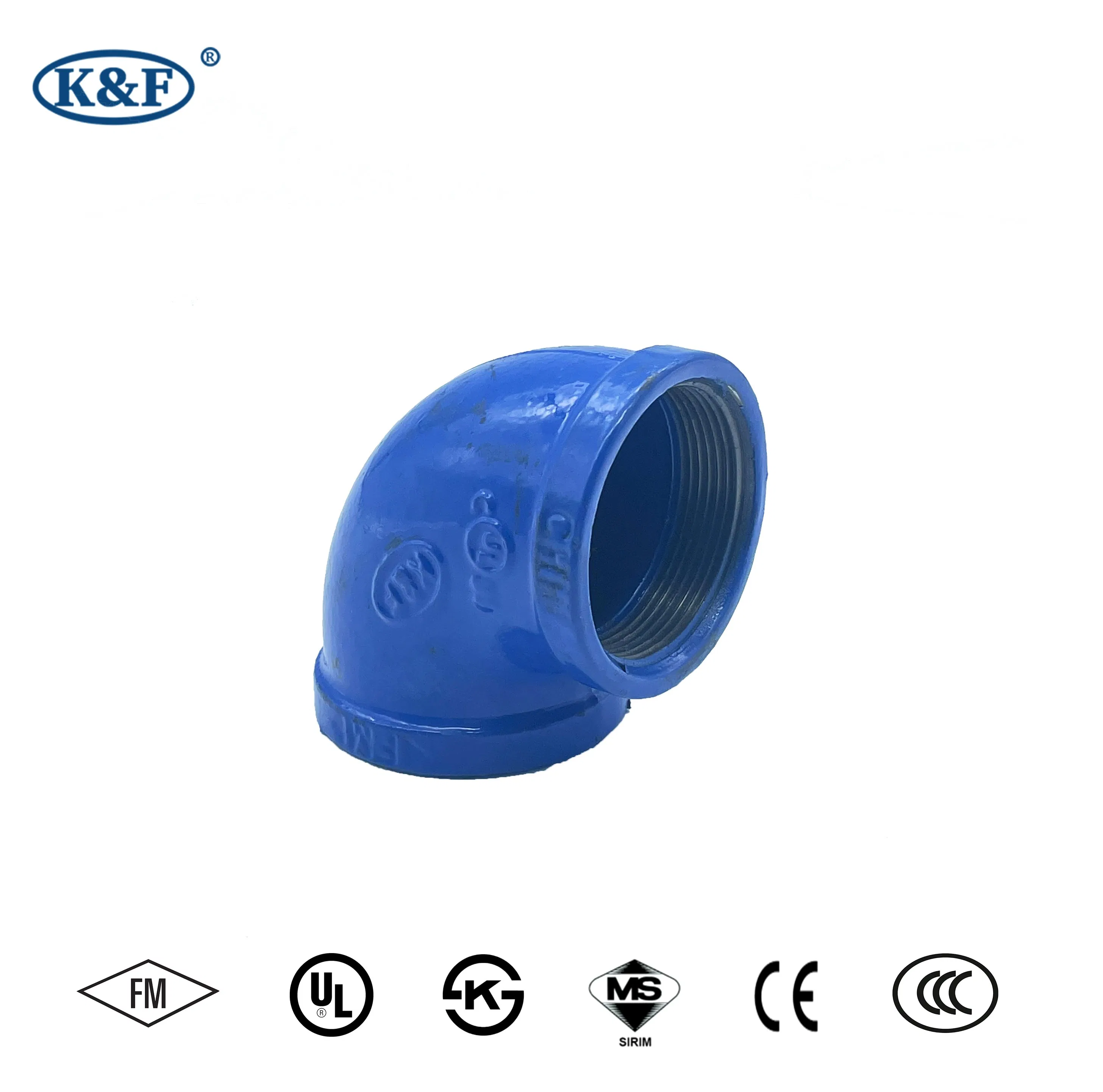 Kanaifu Malleable Iron Pipe Fitting Elbow for Fire System