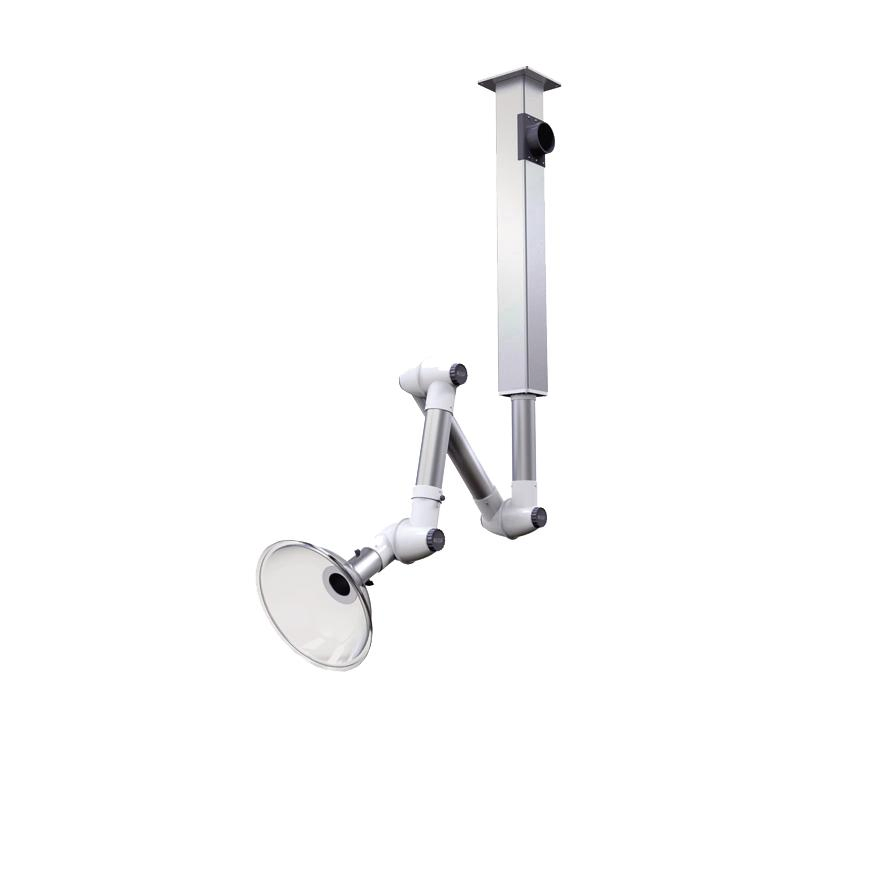 Lab-Approved Aluminum Fume Exhaust Solution Eyewash