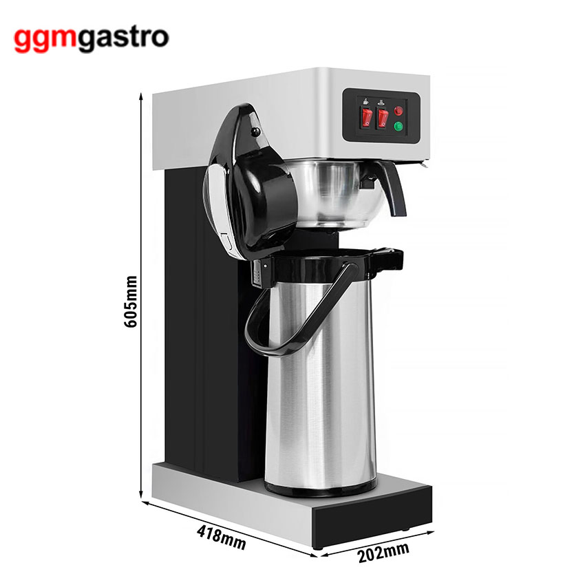 Factory Price Industrial Pump Thermos Flask Coffee Maker Machine for Sale