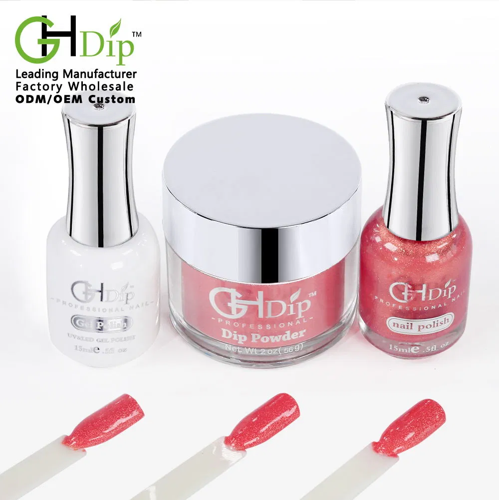 Private Logo Customized Brand Acrylic Nails Glitter Colors Sets