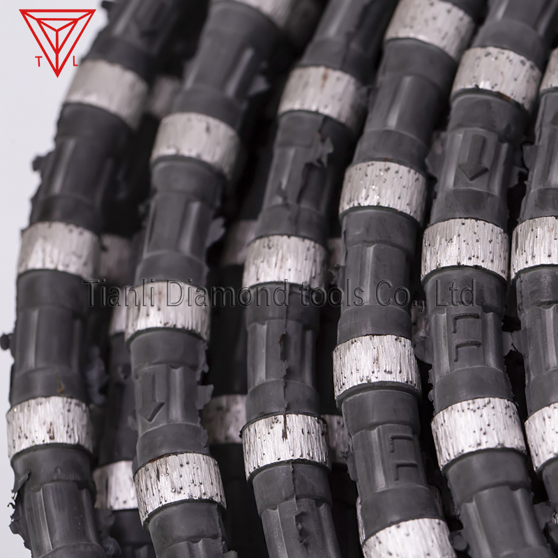 2023 Factory Custom Linsing OEM Whlolesale Dry Cutting Diamond Wire Saw for Granite Marble Limestone Quarry