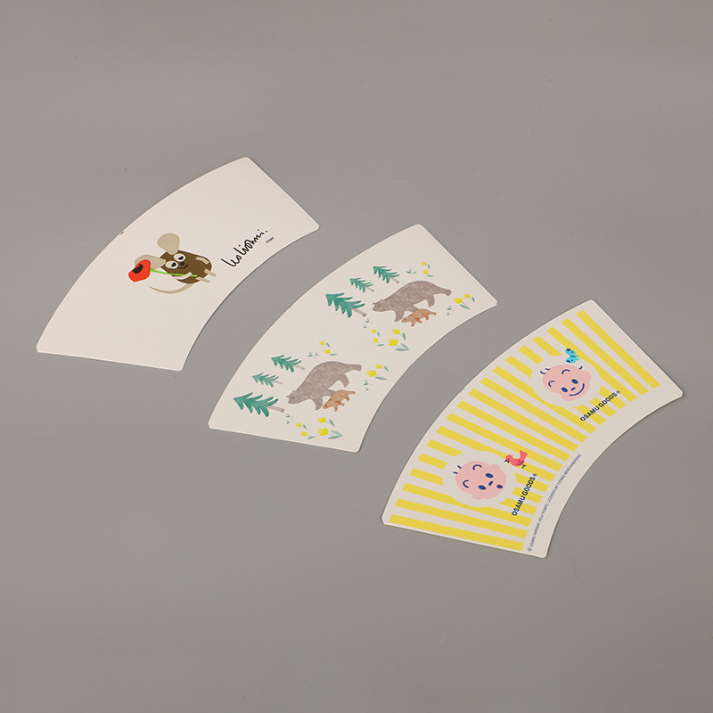 Free Design Paper Cup Raw Material Printed Paper Cup Fan