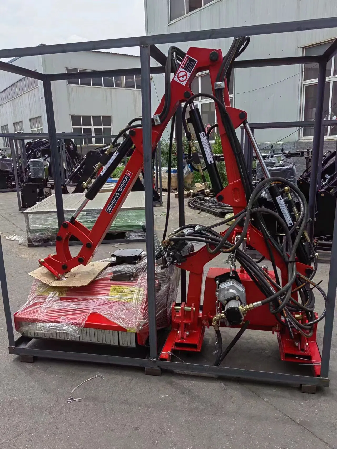 Боковой навесной фрезерный измельчитель для трактора