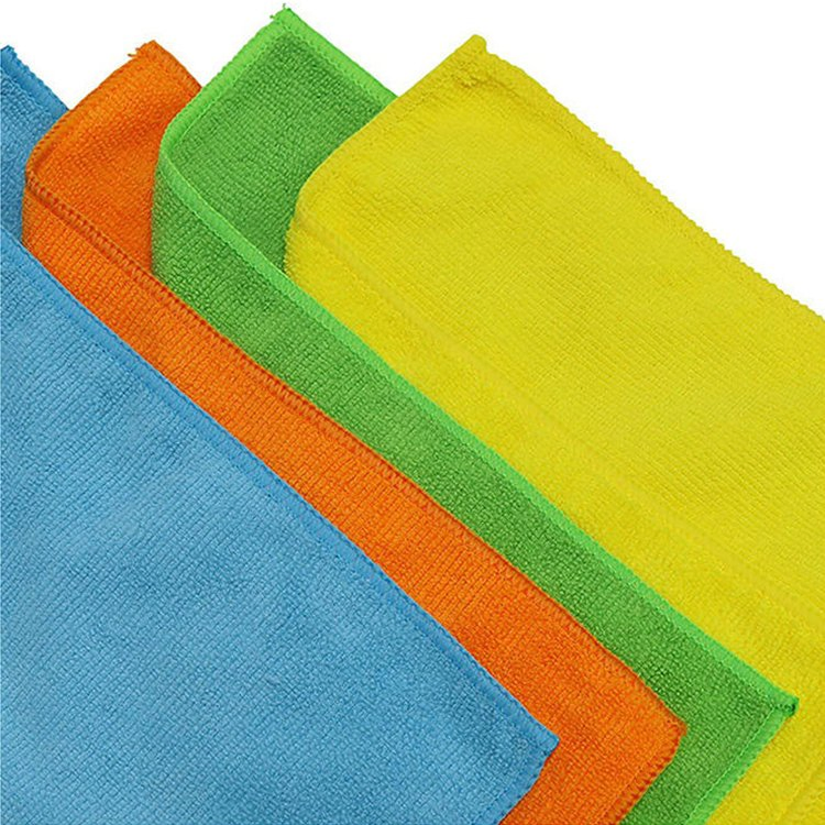 Rapid Drying Microfiber Durable Weft Knitting Home Care Cleaning Towel