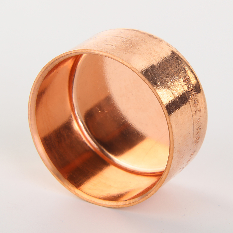 Copper Brass Press Tube Fitting Cap Stop End Plug Refrigeration