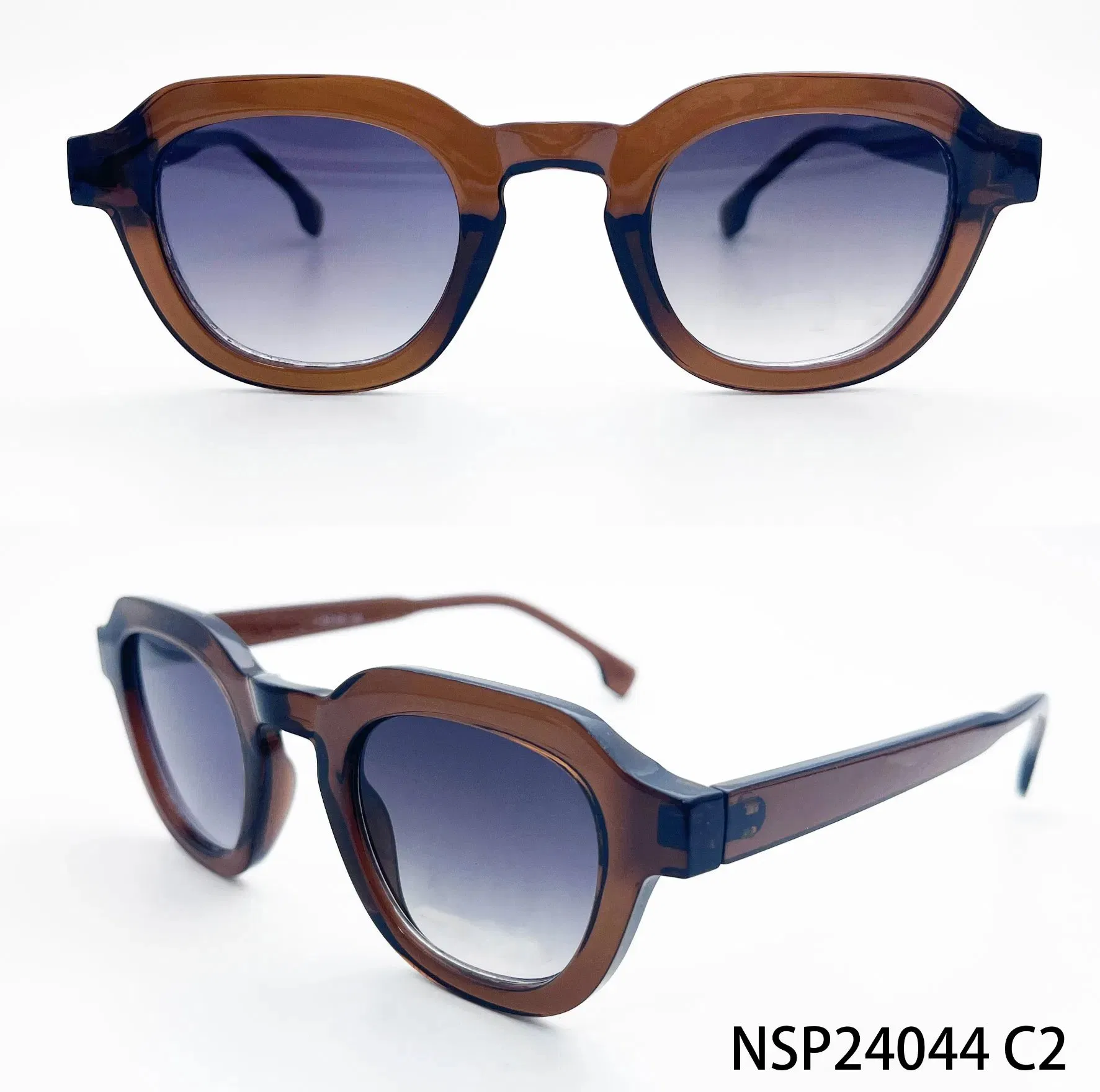 Custom Logo PC Lens Fashion Women Sunglass Personalized Bike Outdoor Eye Glasses Nsp24043