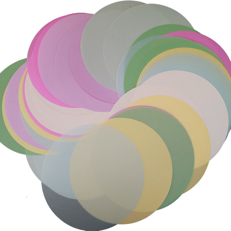 Diamond Grinding Sheet Fiber Optic Polishing Film Dry or Wet Abrasive Sanding Paper Polyester Paper Disc D0.5-30