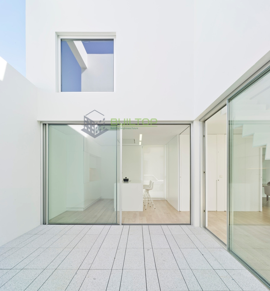 Slim Aluminum Slide Door Design Telescopic Grille Multi Door