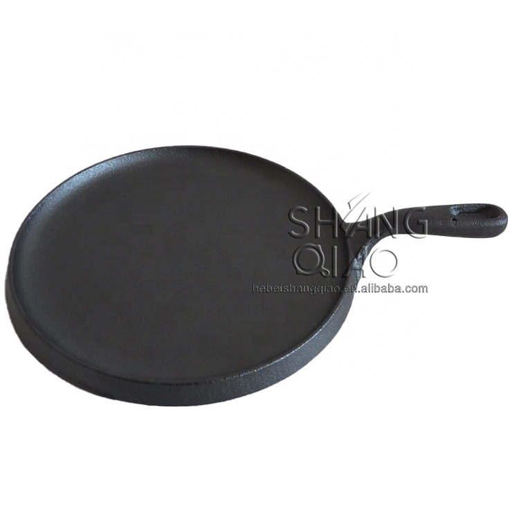 Чугунная сковорода Тава для блинов, 25 см