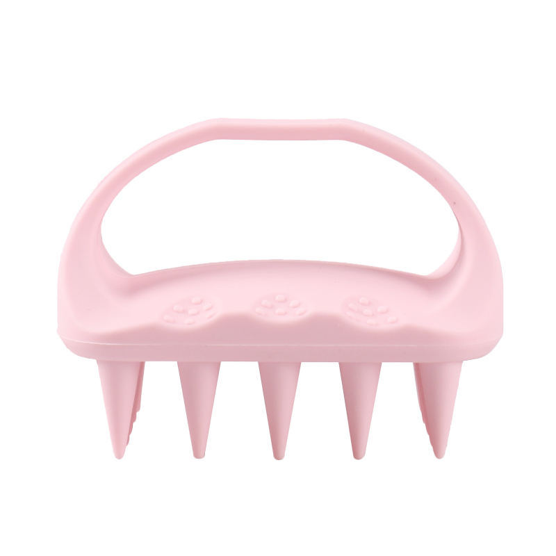 2023 Silicone Shampoo Brush Thin Version Full Silicone Hair Brush Head Massager Square Slip-Proof Scalp Massager
