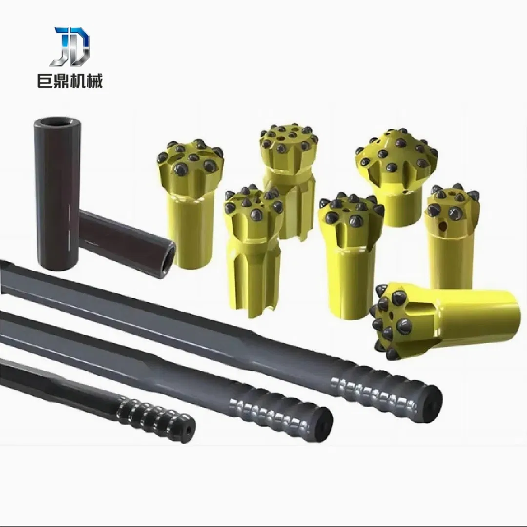 Конусная геотехническая буровая штанга с резьбой