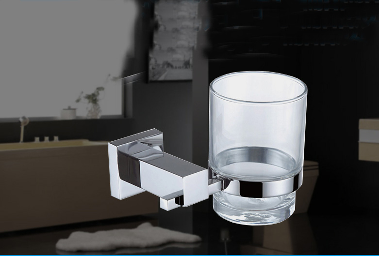 Настенный держатель для зубных щеток из латуни