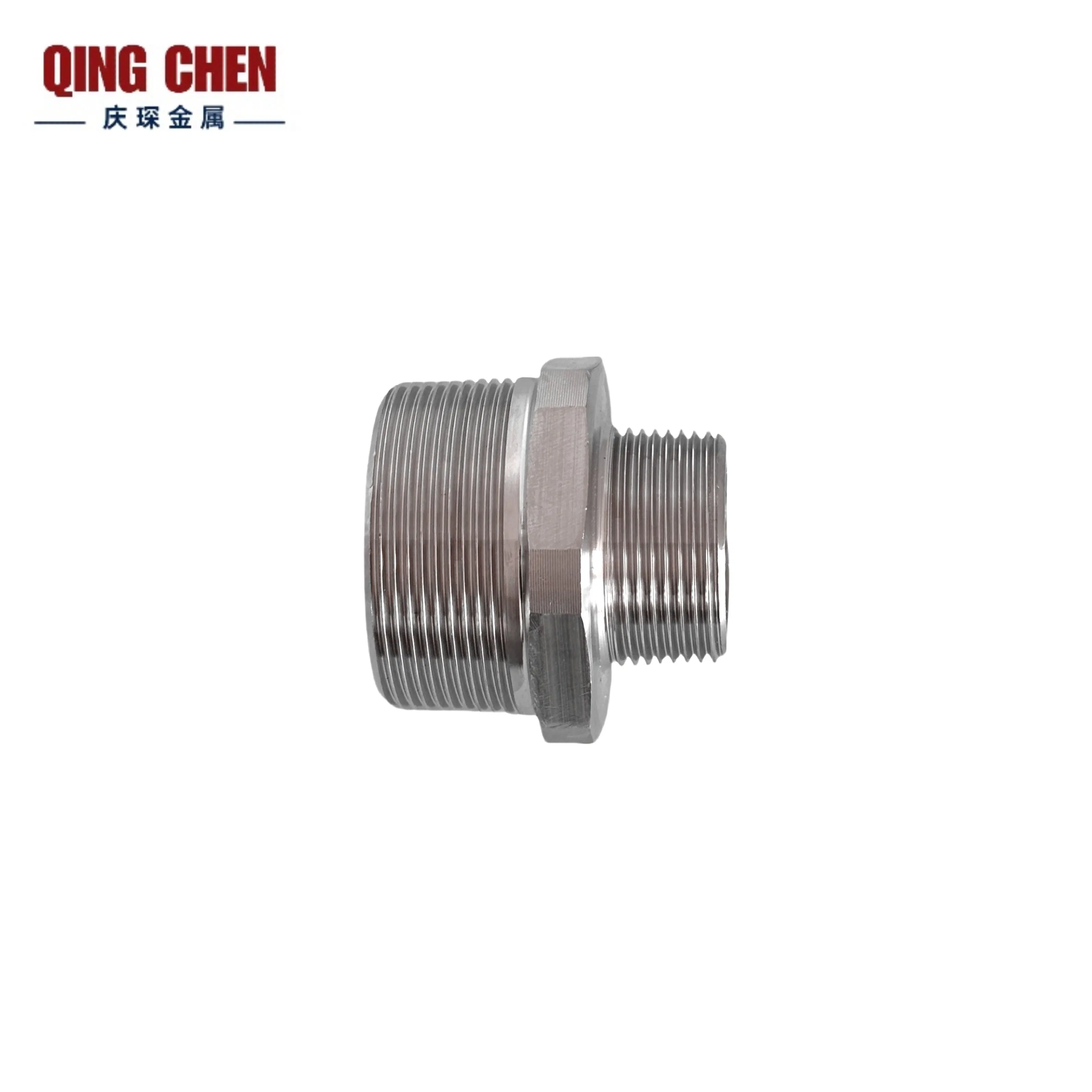 Premium Stainless Steel Hex Nipple Connector for Precision Use