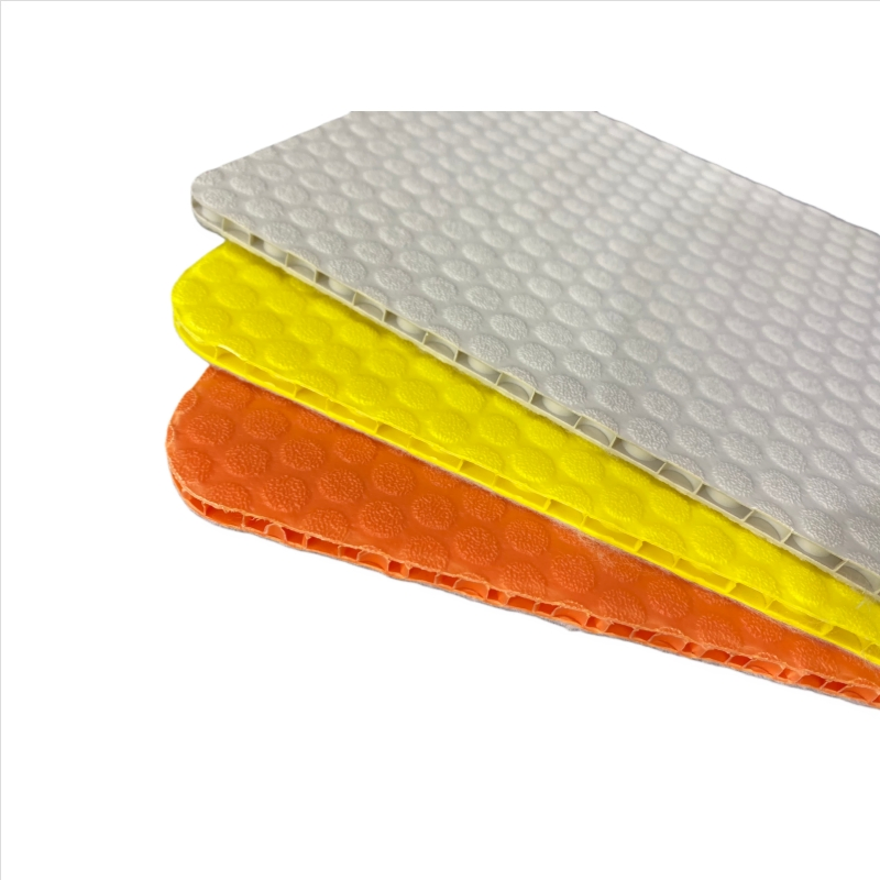 Impact-Resistant Lightweight Plastic Polypropylene Construction Protection Board PP Honeycomb Panel