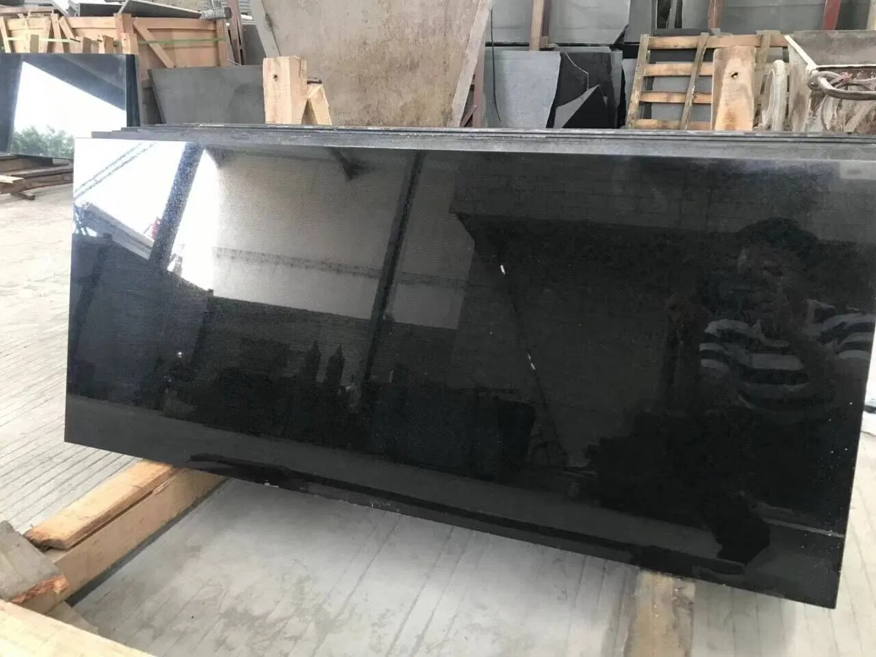 Zimbabwean Black Antique: Sleek Black Granite for Modern Kitchen Islands, Bathroom Walls, Outdoor Patios, Wall Features, and Fireplace Mantels