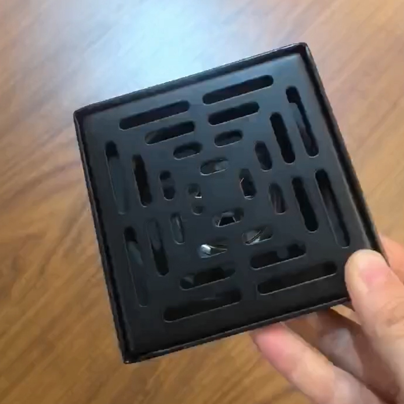 Anti Odor Insert Stainless Steel Shower Drain Cover Square Floor Drain for Bathroom