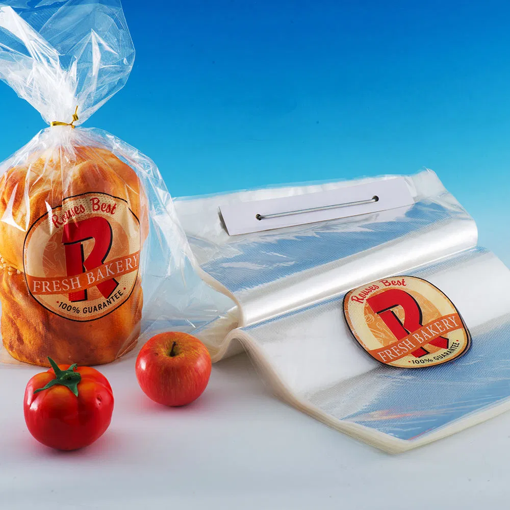 Factory Price Printed Micro Perforated Bread Bag with Wicket Packaging