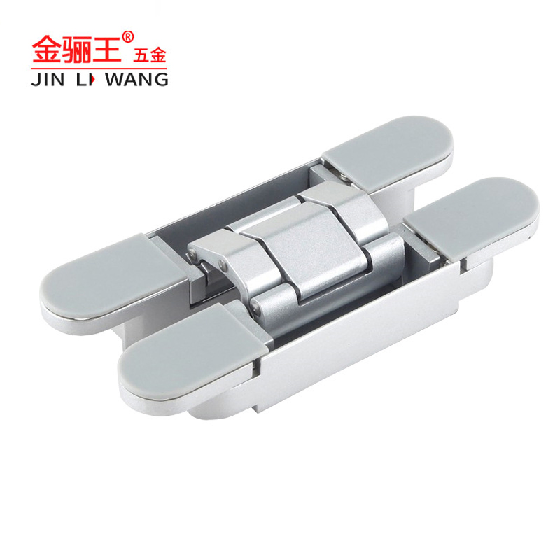 Door Hardware Parts 3D Concealed Hinge Zinc Alloy H Shaped Door Hinge