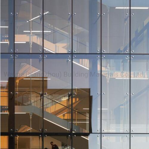 Exterior Point Fixing Wall System Building Glass Curtain Wall