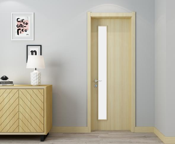 Premium Flame-Retardant Waterproof WPC Door for Ultimate Protection