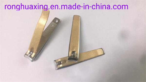 2019 Newest Carbon Steel Professional Nail Clipper Manufacturer with Glitter Painting Handle