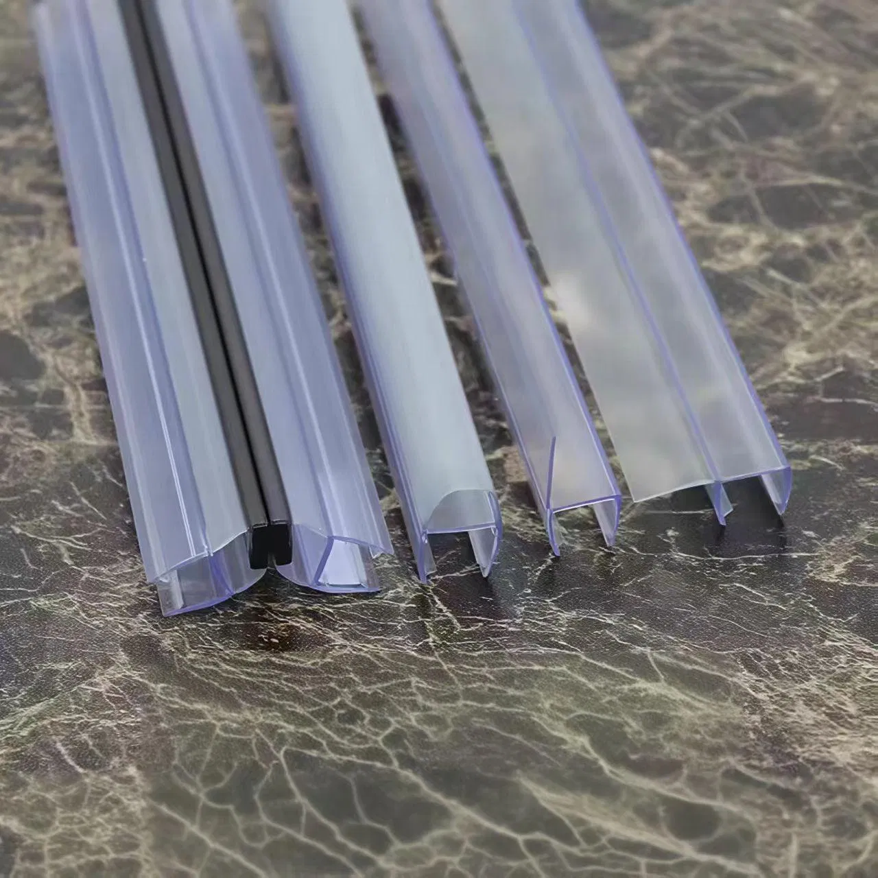Durable PVC Seal Strip for Shower Enclosure / Bathroom Glass Door