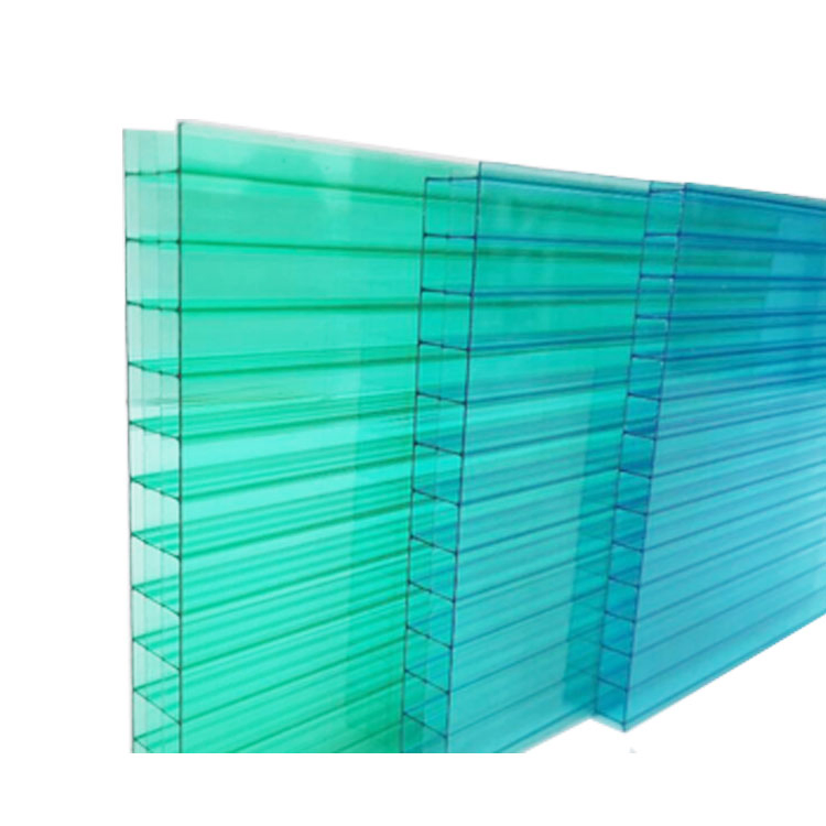 Low Price 10 Years Warranty PC Panel Polycarbonate Hollow Sheet for Greenhouse