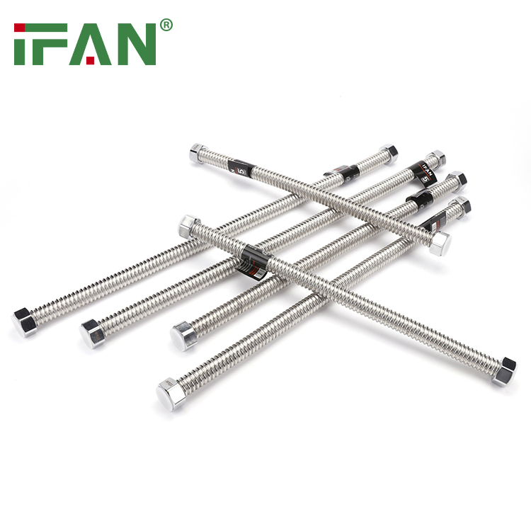 Ifan High Quality Stainless Steel Corrugated Pipe Flexible Metal Hose Stainless Steel Bellows