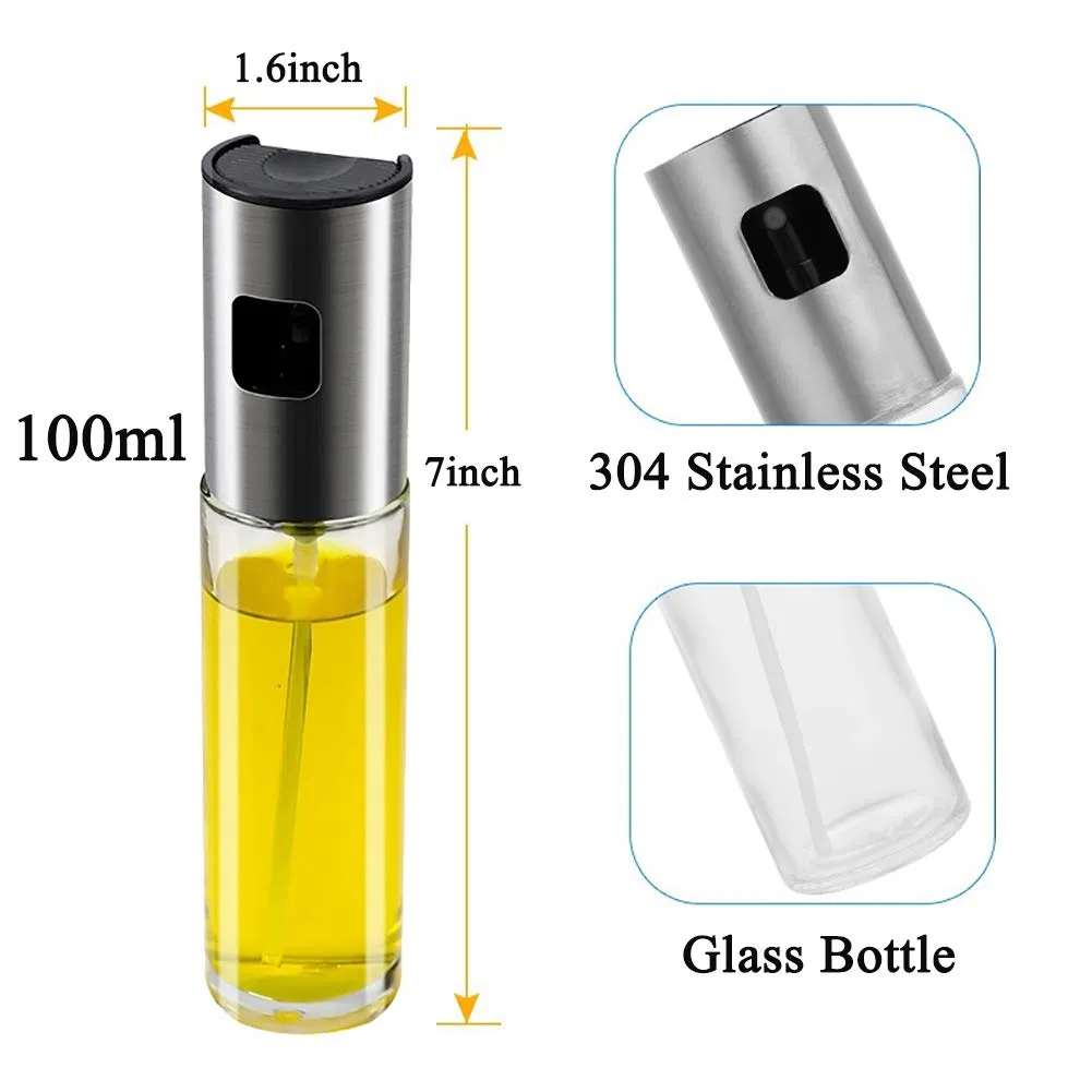 Cooking Olive Oil Sprayer Mister Vinegar Oil Portable Mini Kitchen Gadgets Oil Sprayer Bottle