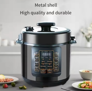 Smart Electric Cooker with Multi-Function Settings and Timer