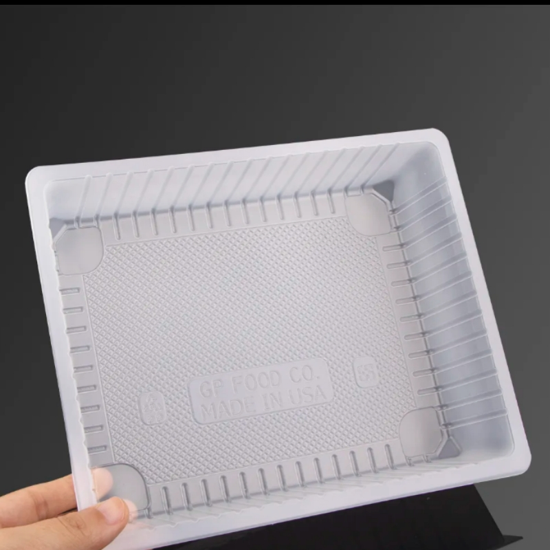 Disposable Plastic PP Food Tray Inner Tray with Dividers