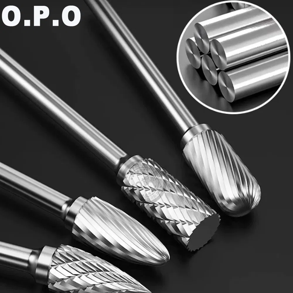 Твердосплавные фрезы двойной резки 1/4 дюйма