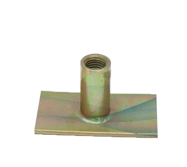 4 Ton Precast Concrete Flat Plate Lifting Socket Stainless Steel