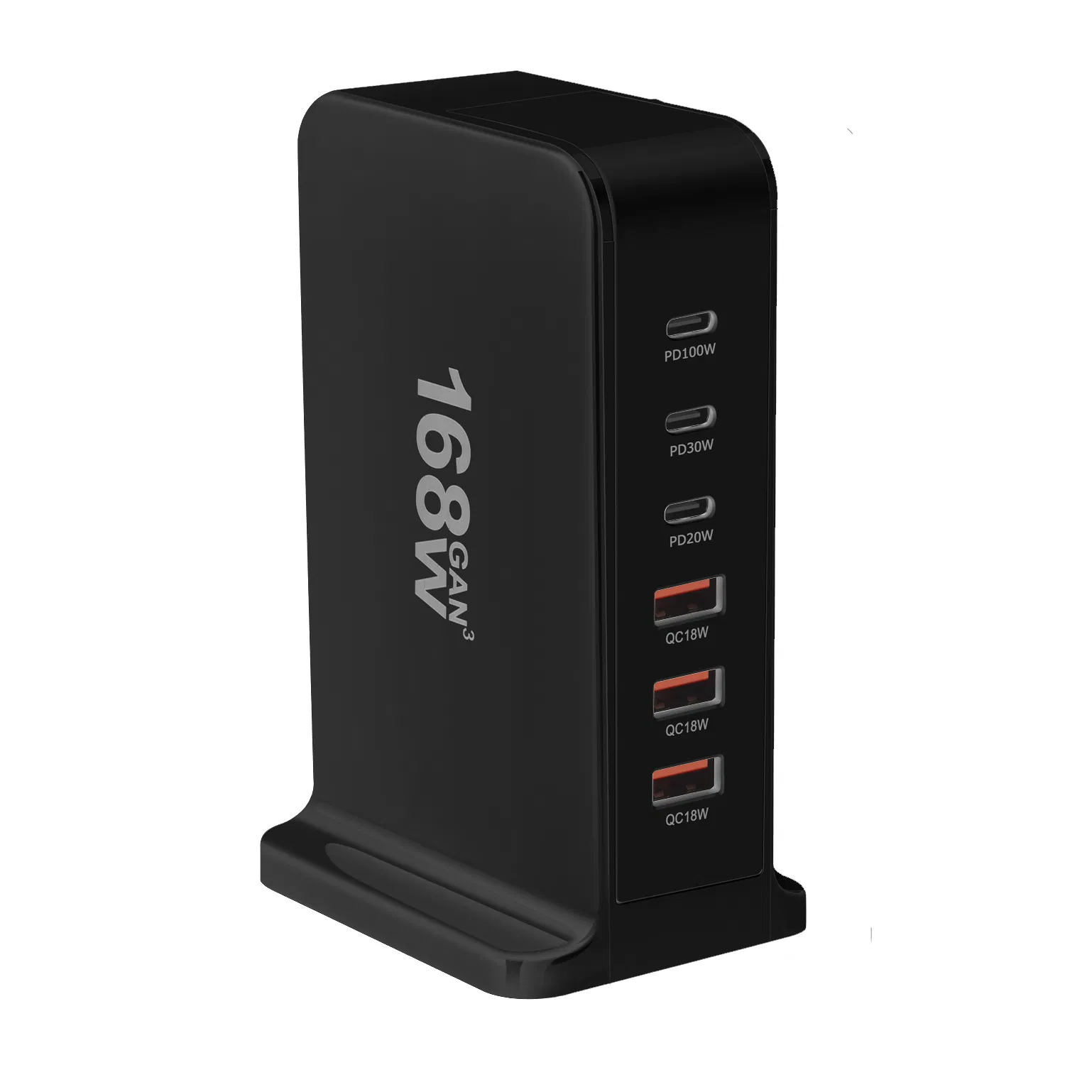 Super Fast Charging Multi Port 168W Type C Mobile Desktop Travel Charger