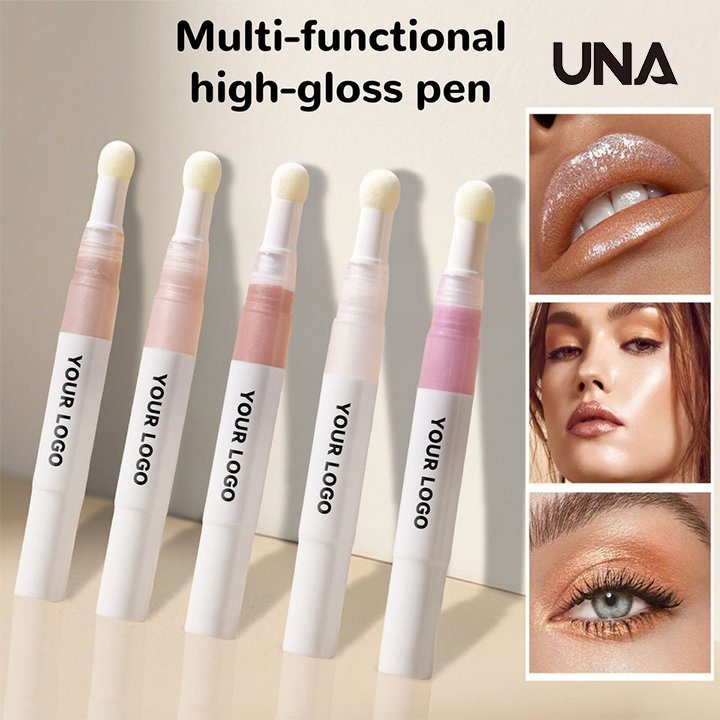 Unbranded High Quality Vegan Long Lasting Pressed Powder Lunar Highlighter Makeup Wholesale Bulk High Pigmented Shiny Highlight