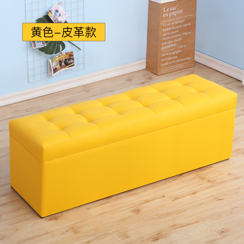 Lowest-Priced Rectangular Sofa Storage Stool Storage Household Shoe Bench