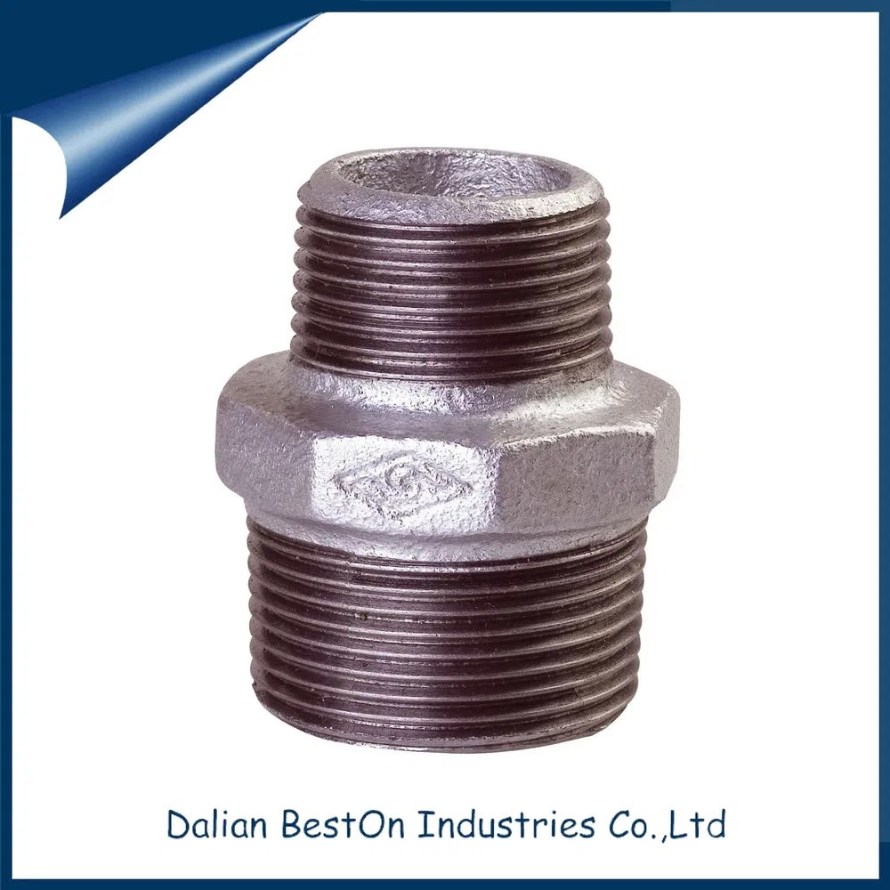 Class 150 Black NPT Malleable Cast-Iron Pipe Fittings for Gas Pipeline Systems