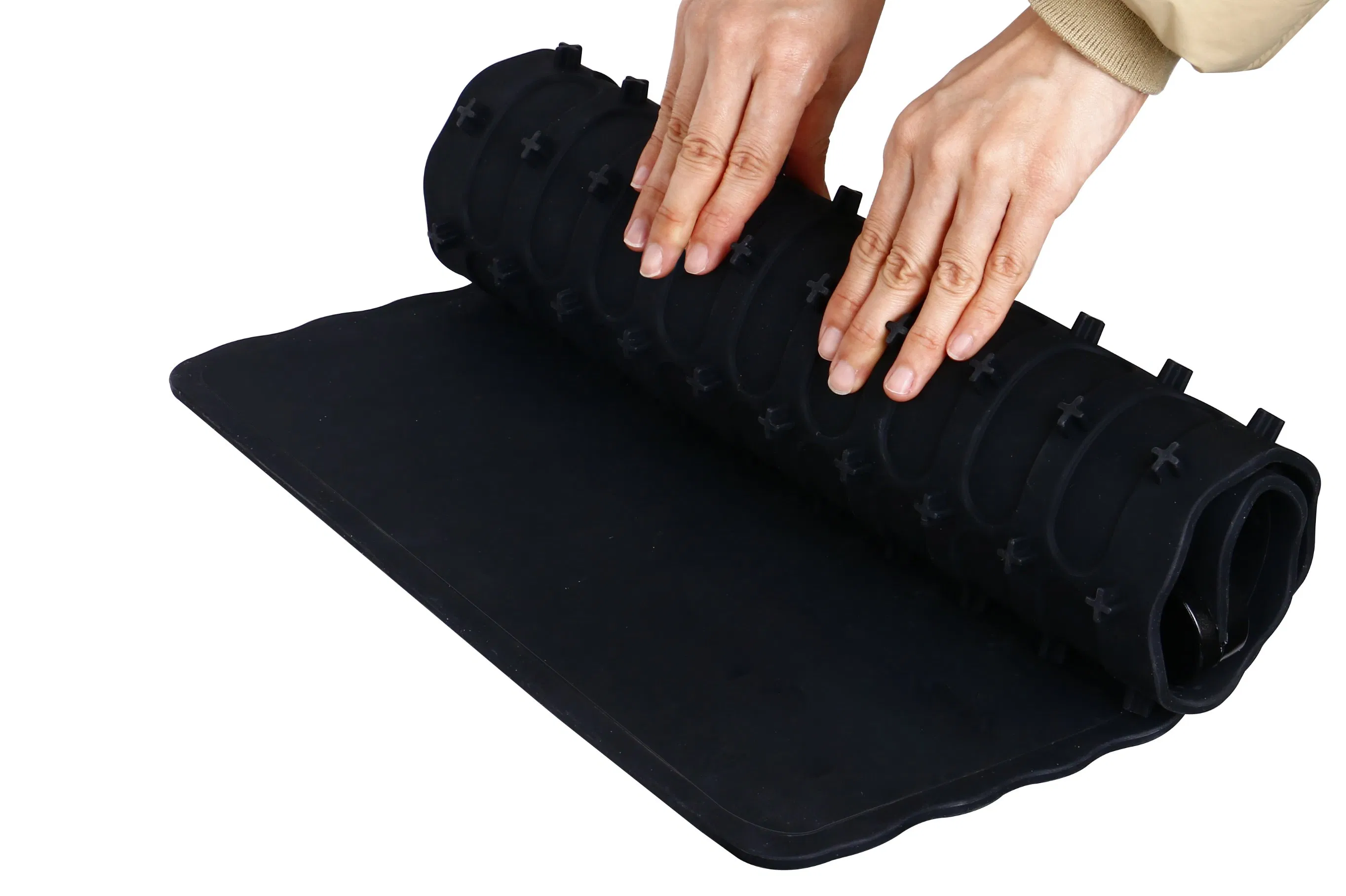 Kitchen Appliance Portable Food Heating Plate Foldable Silicone Warming Mat for Shabbat