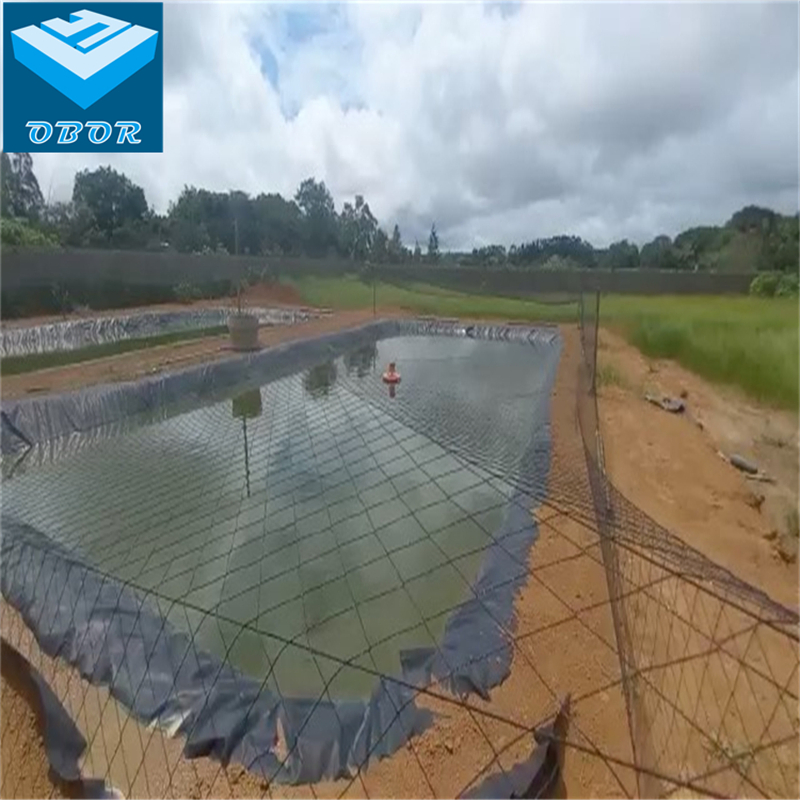 Free Sample 1.5mm HDPE Geomembrane Wastewater Treatment Pond Liner