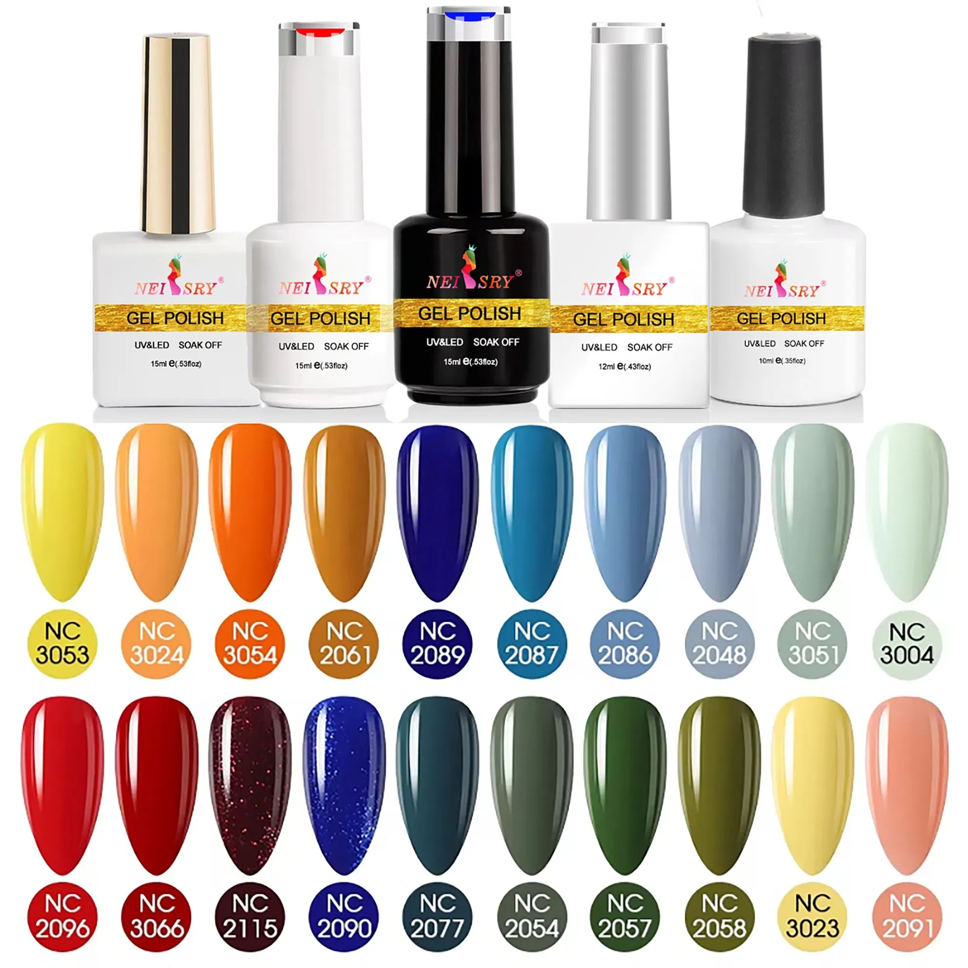 Professional Soak off Gel Polish Kit UV LED Long Lasting Chip Resistant Vibrant Colors OEM/ODM Private Label