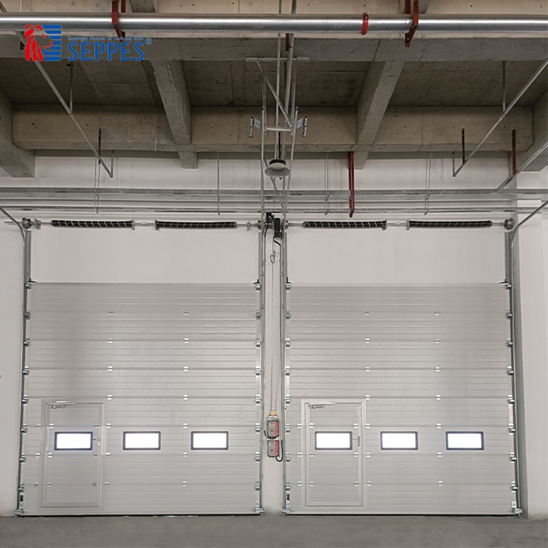 Insulated Sectional Overhead Door for Cold Storage and Temperature-Controlled Environments