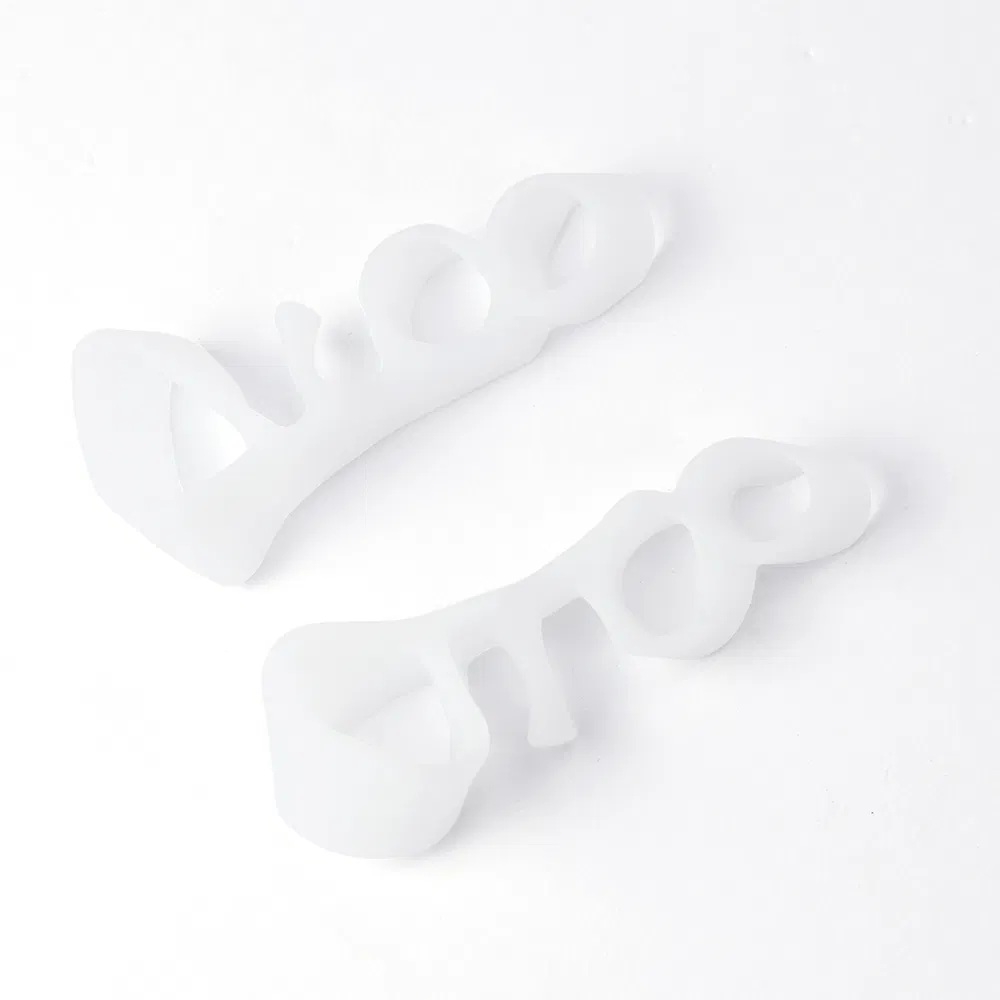 Pedicure Tool Silicone Toe Separator Hallux Valgus Bunion Corrector Foot Care Spacing Spreader Spacer