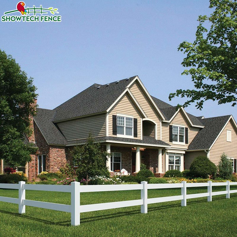 Wholesale 2 Rails Plastic Farm Fencing