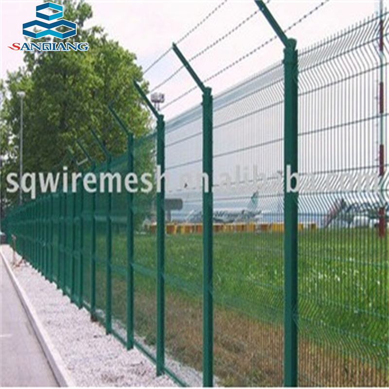 Industrial Grade 5mm Wire Safety Protection Welded Fence for Warehouse Perimeters